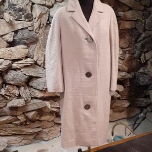 Granny Core Vintage gray coat